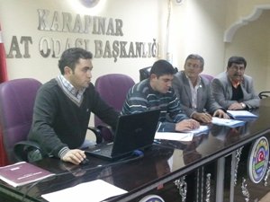 Karapınar'da çiftçilere yönelik kurs açıldı