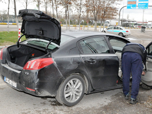 Heyecan yaptı polisten kaçtı