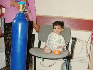 Oksijen tüpüne bağlı hayat bitti!