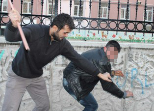 Hırsıza meydan dayağı!