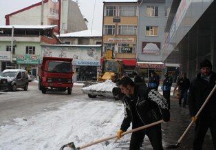 Beyşehir Belediyesi kışa hazır