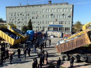 Lice'de 4 köyde 21 ton esrar