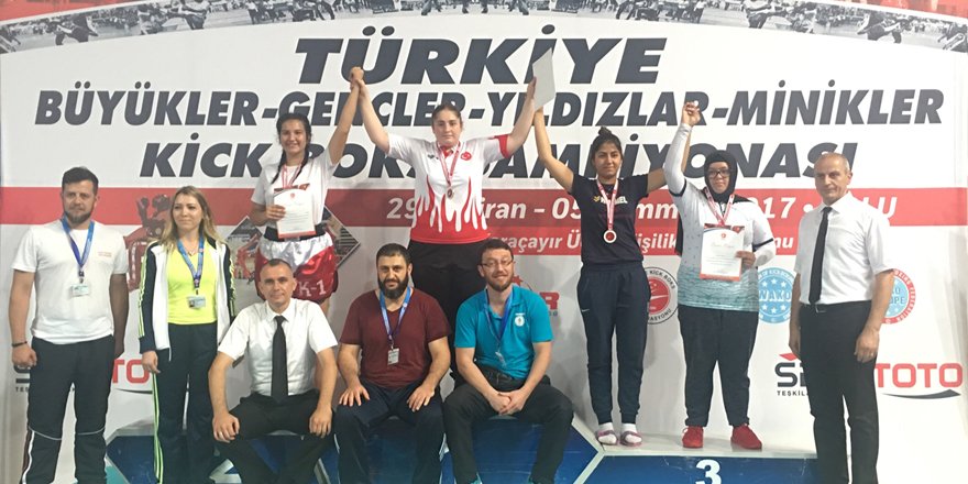 Aybüke Betül Aras Türkiye şampiyonu oldu