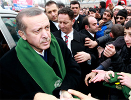 Erdoğan Konya'da 'çat kapı yaptı'