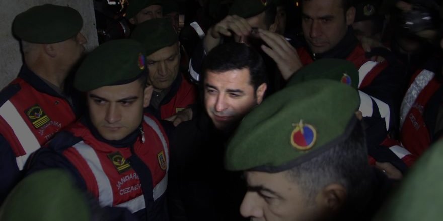 Demirtaş mahkemeye çıkmayı reddetti