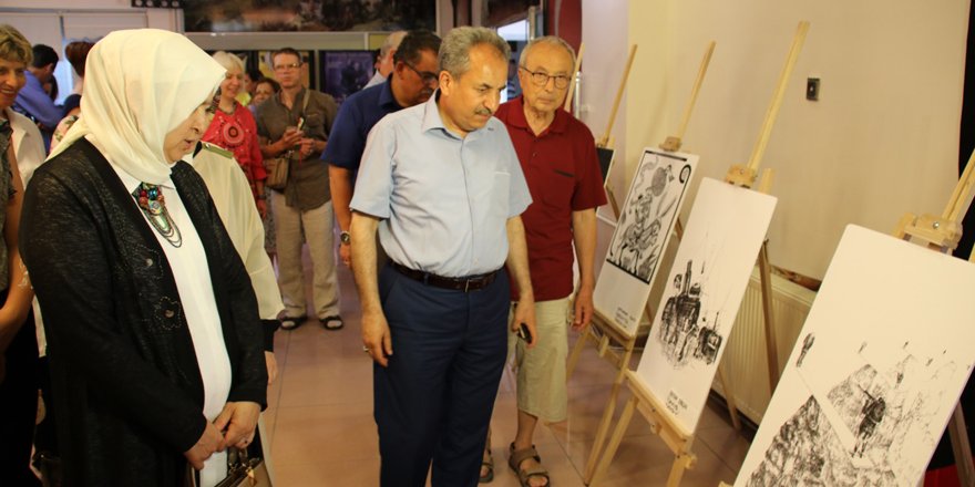 Akşehir’de toplu sergi açılışı yapıldı