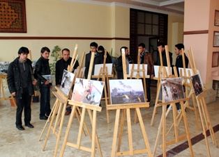 Konya'da ''Yetim ve Gazze'' sergisi açıldı