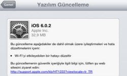 iPhone ve iPad'lere iOS 6.0.2 güncellemesi