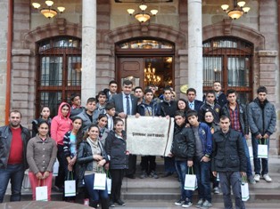 Başkan Kalaycı, Şırnaklı öğrencileri ağırladı