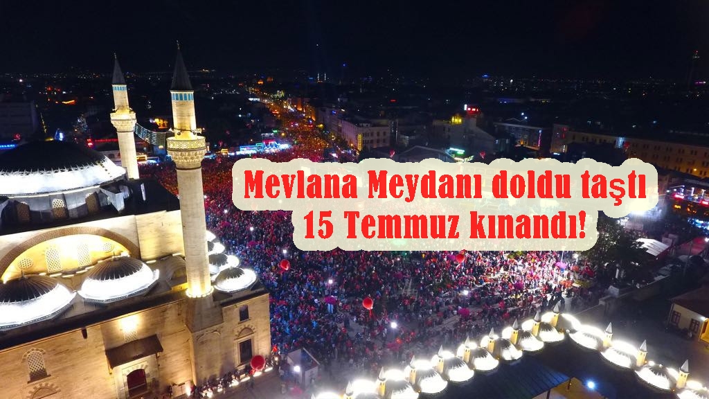 Meydana akın ettiler