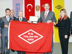 Cihanbeyli Ticaret Borsasına TS EN ISO 9001-2000 B