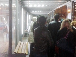 Kışın tramvay ayrı bir dert!