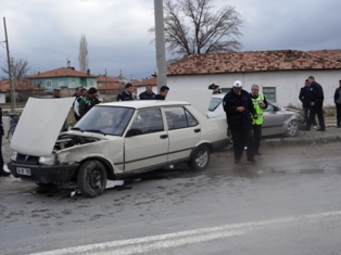 Ereğli'de trafik kazası: 1 yaralı