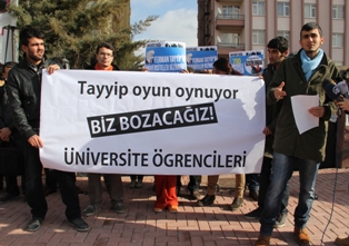 "Yök Yasa Tasarısı" protesto edildi