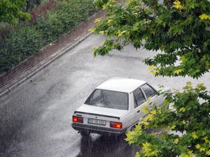 Dün öğleden sonra yağmur etkili oldu