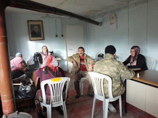 Sarayönü'nde kadınlara organik tarım eğitimi