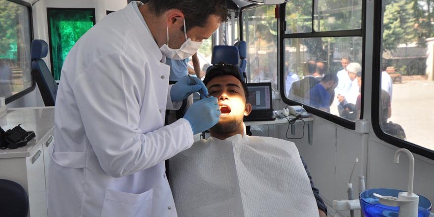 Gezici diş kliniği  hizmete başladı