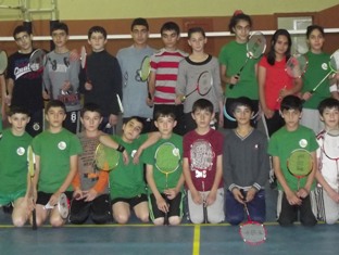 Badmintonculara durmak yok