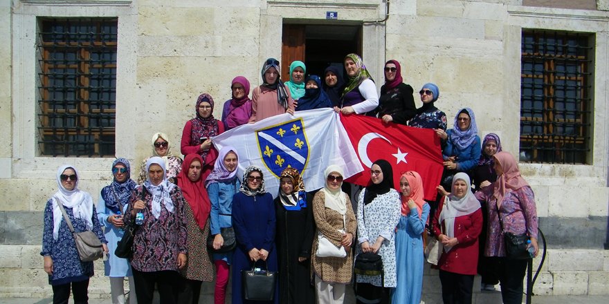 Bosnalı kadınlar Konya'ya hayran kaldı