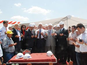 Olimpiyat parkının temeli törenle atıldı