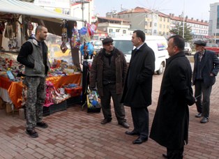 Başkan Taşcı'dan esnaf ziyareti
