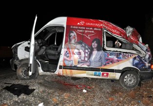 Konya'da trafik kazası: 1 ölü, 3 yaralı