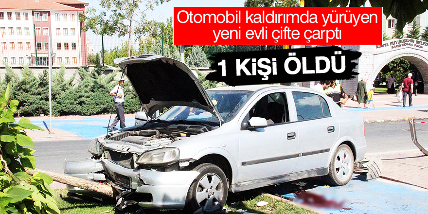 Yeni evli çifti kaza ayırdı