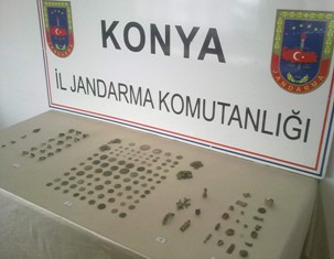 204 adet tarihi eser ele geçirildi