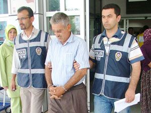 Eroini gömmek isterken yakalandı