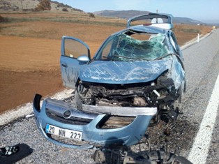 2012 yılında 66 trafik kazası meydana geldi