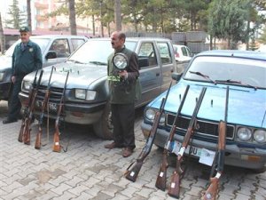 Tavşan avına 4 bin 800 lira ceza