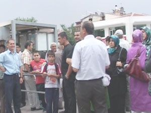 Yağmur yağdı, tramvay seferleri durdu