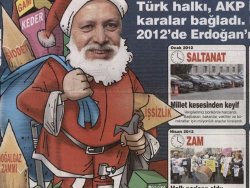 Sözcü gazetesi 2013'e Erdoğan'la girdi