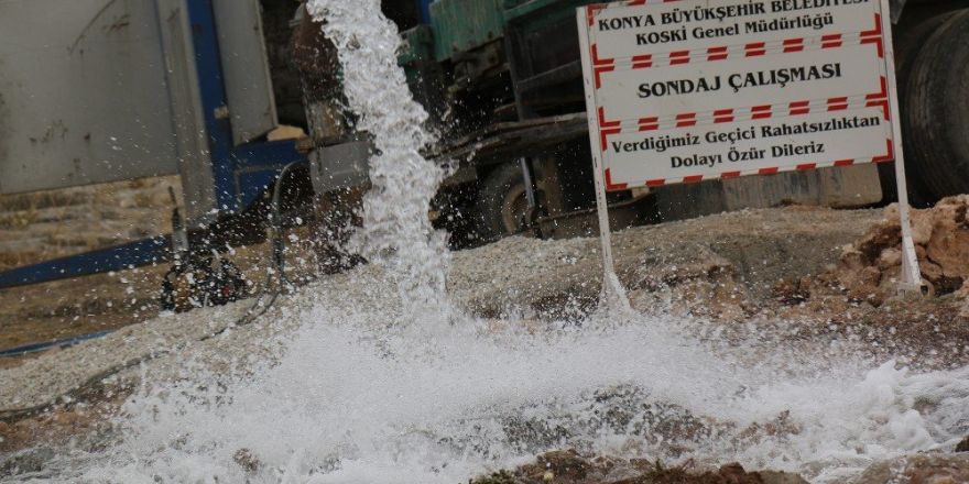 Konya’da 9 ilçede 11 mahalleye sağlıklı su