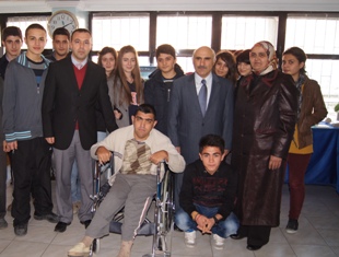 Öğrencilerin güzel davranışı