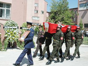 Şehit olan er, törenle memleketine gönderildi