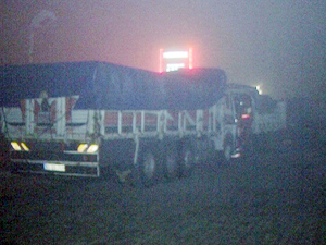 Sis yollarda kontak kapattırdı