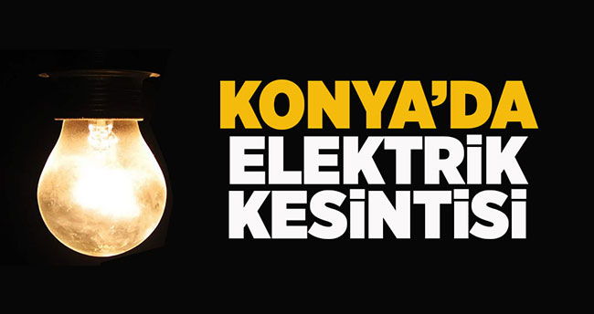 Elektrikler kesilecek