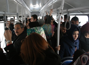 Otobüse serbest minibüse yasak!