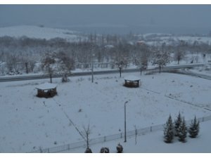 Halkapınar kar altında