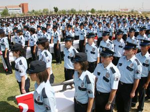Aksaray Polis MYO'da mezuniyet töreni