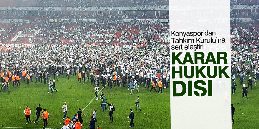 Konyaspor’dan Tahkim Kurulu’na eleştiri