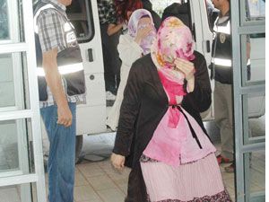 Zanlılar sağlık kontrolünden geçirildi