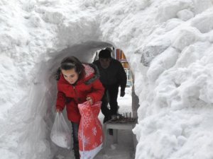 Hakkari'de kar esareti