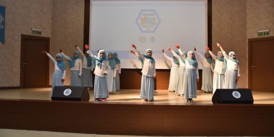 Konya’da "Hatıra Yaz Okulu" projesi sona erdi