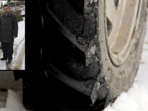 Otomobili kayan Karadenizli bakın ne yaptı?