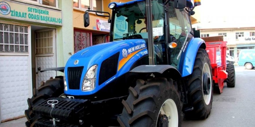 Seydişehir'de çiftçilere tarım makinesi desteği