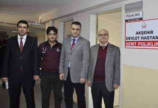 Akşehir'de semt polikliniği açıldı