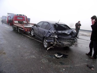 AK Parti Selçuklu teşkilatı Kulu'da kaza yaptı