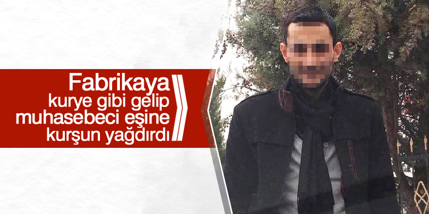 Eşine kurşun yağdırdı!
